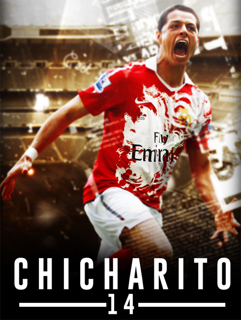 Chicharito on loan from Manchester United to Real Madrid wallpaper