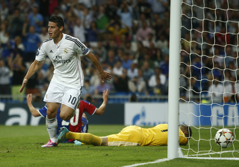 James Rodríguez first UEFA Champions League goal for Real Madrid