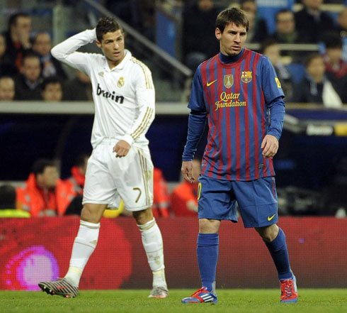 Cristiano Ronaldo and Lionel Messi