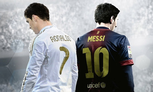 Cristiano Ronaldo vs Messi wallpaper