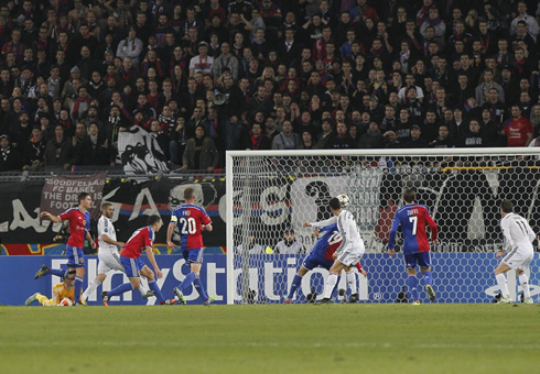 Cristiano Ronaldo goal against Basel, in Switzerland