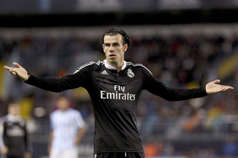 Gareth Bale reaction after scoring for Real Madrid