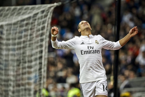 Chicharito in Real Madrid, in 2014-2015