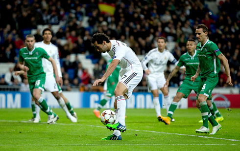 Alvaro Arbeloa Champions League goal for Real Madrid