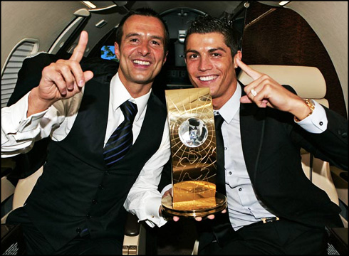 Jorge Mendes and Cristiano Ronaldo