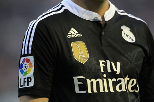 Real Madrid new jersey with the FIFA Club World Cup champions badge
