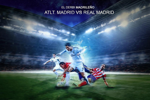 The Madrid derby wallpaper