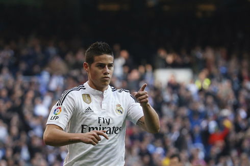 James Rodríguez scores another goal for Real Madrid
