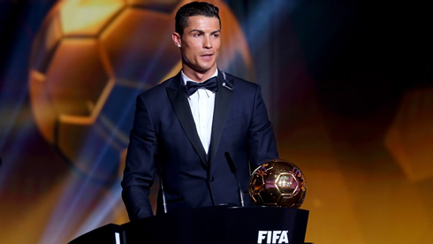 Cristiano Ronaldo speech at the 2014 FIFA Ballon d'Or gala