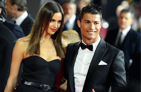 Cristiano Ronaldo and Irina Shayk all dressed up