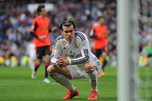 Gareth Bale struggling in Real Madrid 2015
