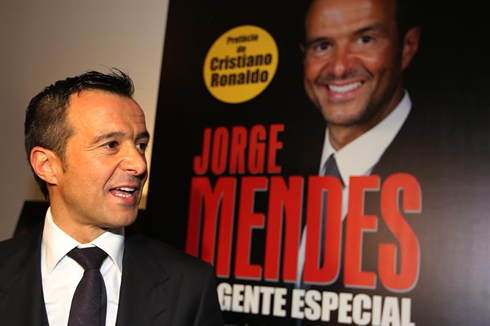 Jorge Mendes presenting and launching his book, Jorge Mendes Agente Especial