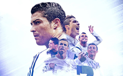 Cristiano Ronaldo Real Madrid poster