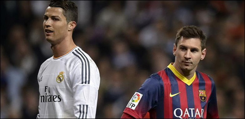 Cristiano Ronaldo vs Messi in the Champions League