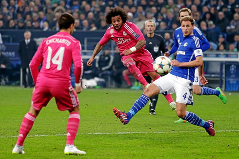 Marcelo goal against Schalke 04