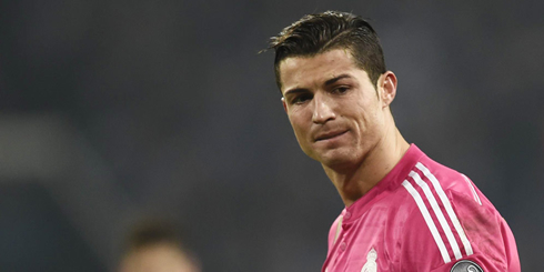 Cristiano Ronaldo sad face