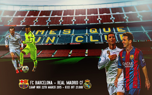 Barça vs Real Madrid wallpaper 2015