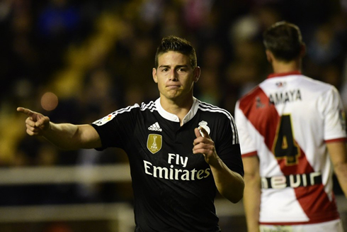 James Rodríguez returns to goals with Real Madrid