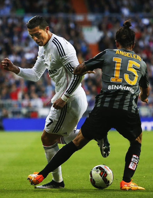 Cristiano Ronaldo backheel and nutmeg