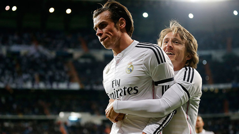 Gareth Bale and Luka Modric in Real Madrid