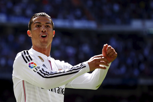 Cristiano Ronaldo celebrating goal