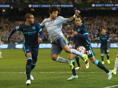 Marcelo backheel touch in Real Madrid 4-1 Manchester City