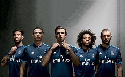 Real Madrid third kit for 2015-2016