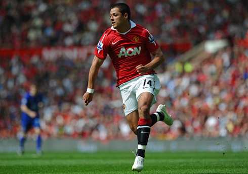 Chicharito in Manchester United