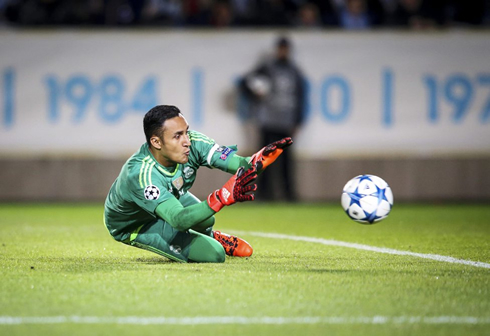 Keylor Navas unbeaten for Real Madrid in the UEFA Champions League