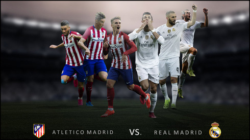 Atletico Madrid vs Real Madrid - La Liga 2015-16
