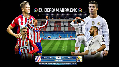 Atletico Madrid vs Real Madrid wallpaper in 2015