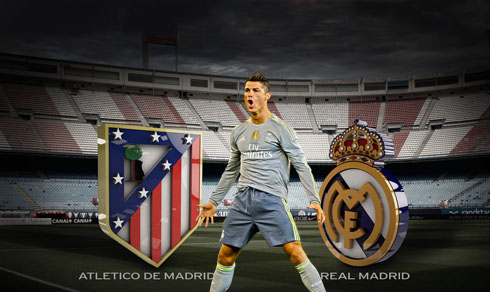 Wallpaper for Atletico vs Real Madrid in 2015-2016