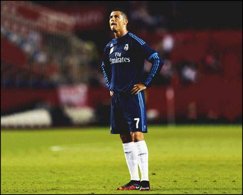 Cristiano Ronaldo disappointment in Real Madrid