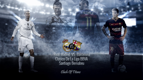 Cristiano Ronaldo vs Lionel Messi in El Clasico 2015-2016