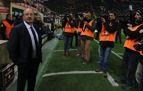 Rafael Benítez Real Madrid coach in 2015-2016