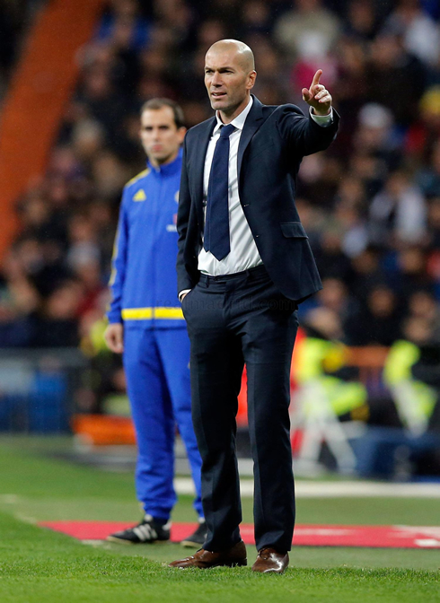 Zinedine Zidane debut as Real Madrid manager in 2016