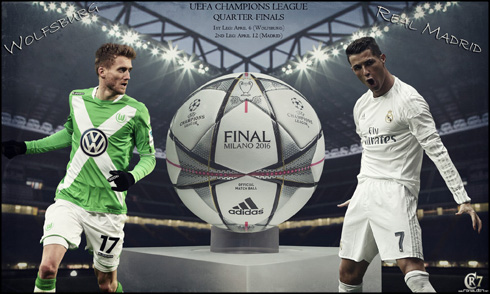 Wolfsburg vs Real Madrid wallpaper in the UEFA Champions League 2016