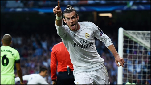 Gareth Bale scores the winner in Real Madrid 1-0 Manchester City