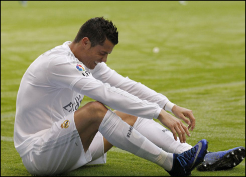 Cristiano Ronaldo injured in La Liga
