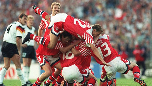 Denmark EURO 1992 winners
