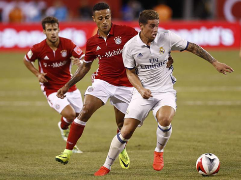 James Rodríguez in Bayern Munchen 0-1 Real Madrid