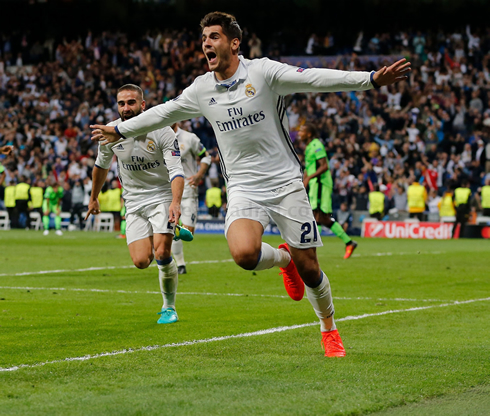 Morata scores the winner in Real Madrid 2-1 Sporting