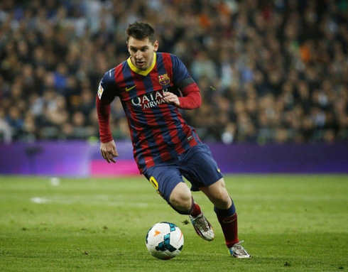 Lionel Messi in Barcelona in 2016