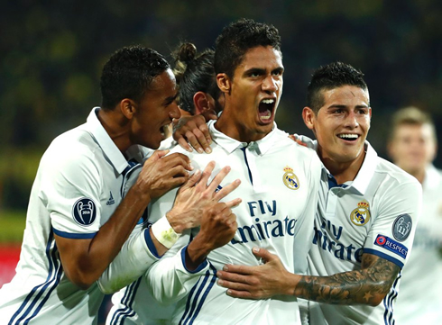 Varane scores the second goal for Real Madrid