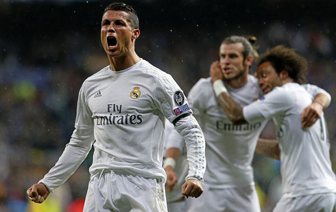 Cristiano Ronaldo strong determination display