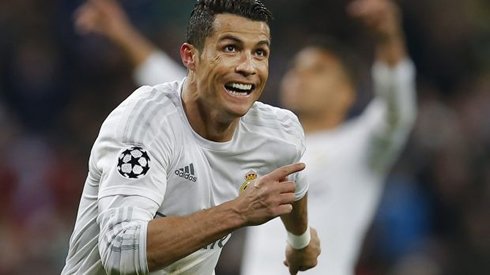 Cristiano Ronaldo explodes after scoring a goal