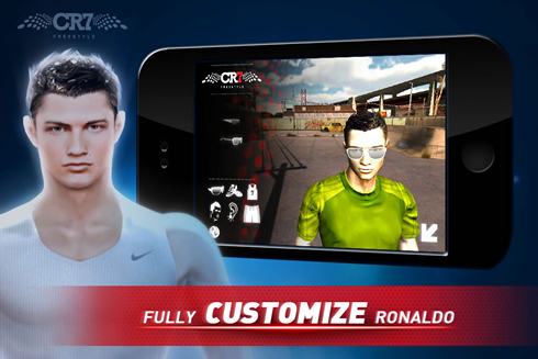 Cristiano Ronaldo freestyle video game
