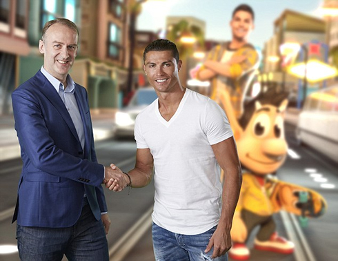 Cristiano Ronaldo video game partnership with Hugo Games company