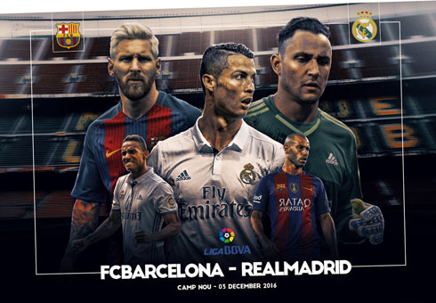 Barcelona vs Real Madrid wallpaper 2016