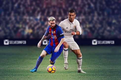 Messi vs Ronaldo and Barça vs Real Madrid in 2016